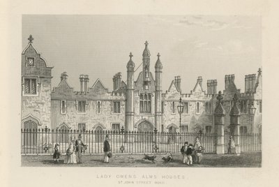 Lady Owens Alms Houses on St John Street Road by English School