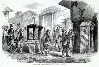 Lady Redcliffe visiting the Hospital at Scutari by English School