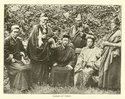 Lamas of Tibet by English School