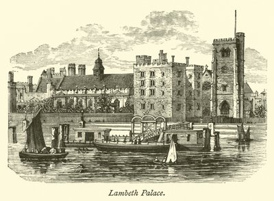 Lambeth Palace by English School