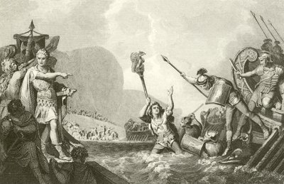 Landing of Julius Caesar by English School
