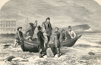 Landing of Louis Phillipe in England, 19th Century by English School