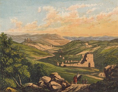 Landscape in the Holy Land by English School