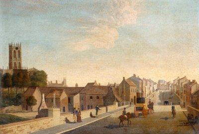 Landscape with Church by English School