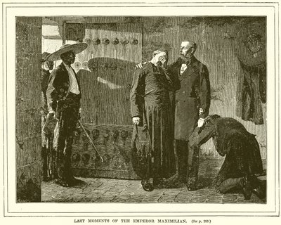 Last Moments of the Emperor Maximilian by English School