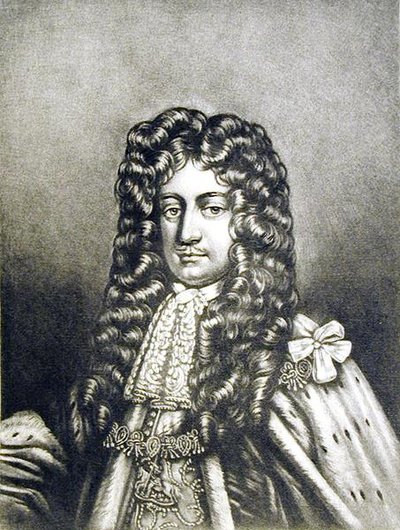 Laurence Hyde (1641-1711) 1st Earl of Rochester, Illustration from Portraits of Characters Illustrious in British History, Engraved by Robert Dunkarton by English School