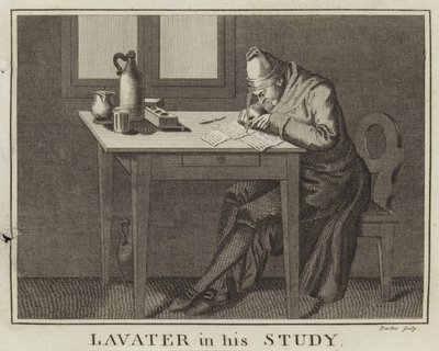 Lavater in His Study by English School