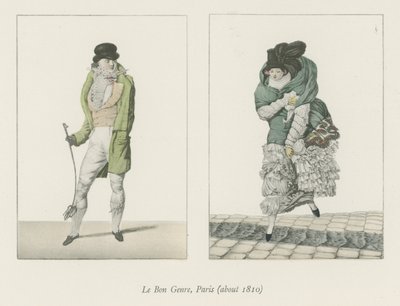 Le Bon Genre, Paris (about 1810) by English School