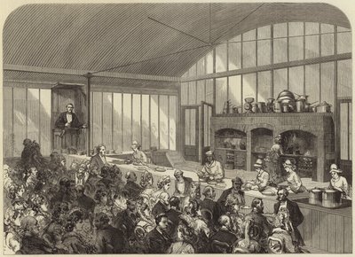 Lecture on Cookery at the International Exhibition by English School