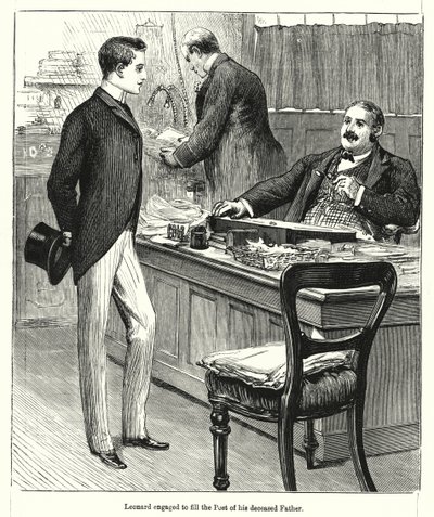 Leonard Engaged to Fill the Post of His Deceased Father by English School
