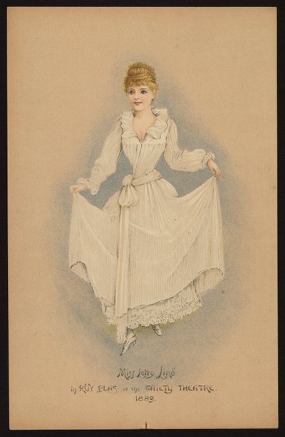 Letty Lind, English Actress and Singer by English School
