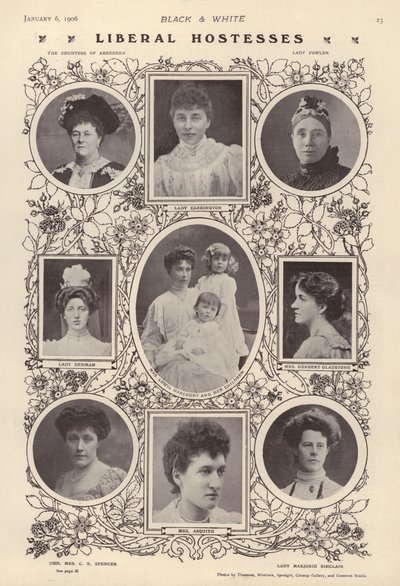 Liberal hostesses by English School