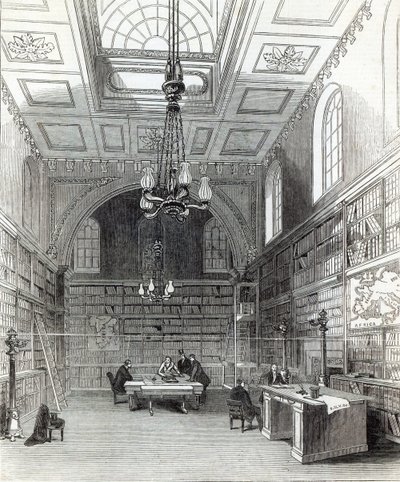 Library of the House of Lords, from 