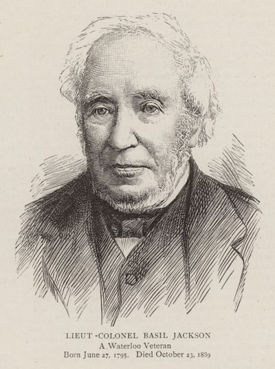 Lieutenant-Colonel Basil Jackson by English School