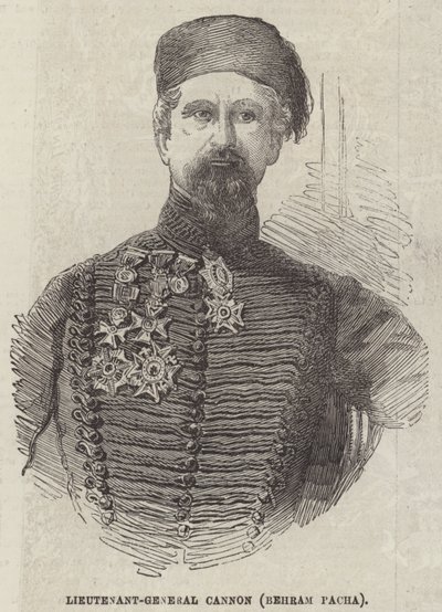 Lieutenant-General Cannon (Behram Pacha) by English School