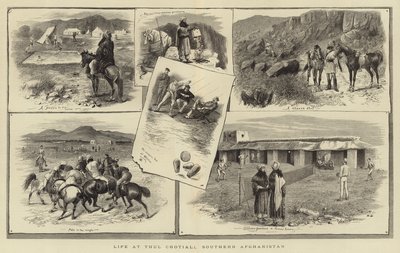 Life at the Chotiall Southern Afghanistan by English School
