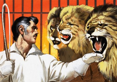 Lion Tamer by English School