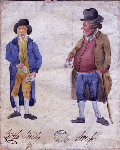 Little Billy and Sweep, early 19th century by English School