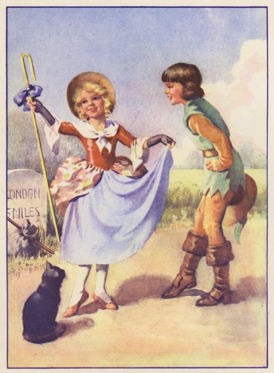 Little Bo Peep and Dick Whittington by English School