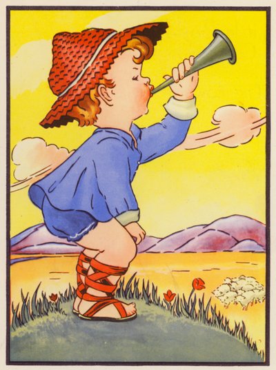 Little Boy Blue, come blow your horn by English School