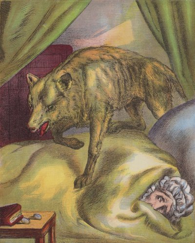 Little Red Riding Hood by English School