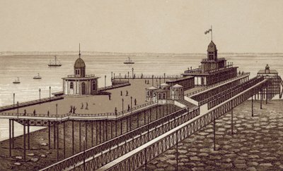 Liverpool: New Brighton Pier by English School