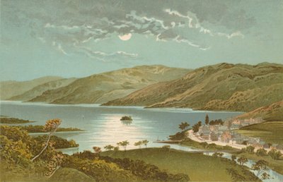 Loch Earn and St Fillans by English School