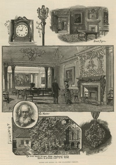 London City Guilds: The Stationers Company by English School
