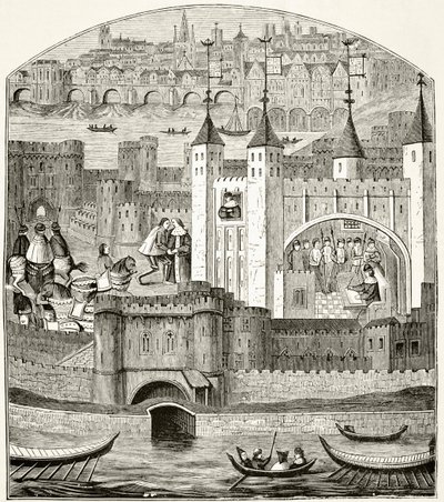 London and the Tower of London in the 15th Century, from 