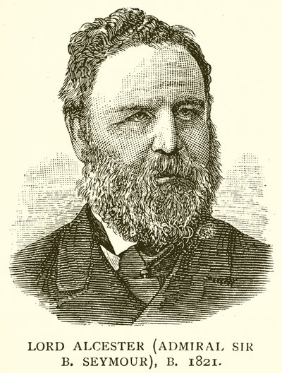 Lord Alcester (Admiral Sir B. Seymour), B. 1821 by English School