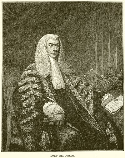 Lord Brougham by English School