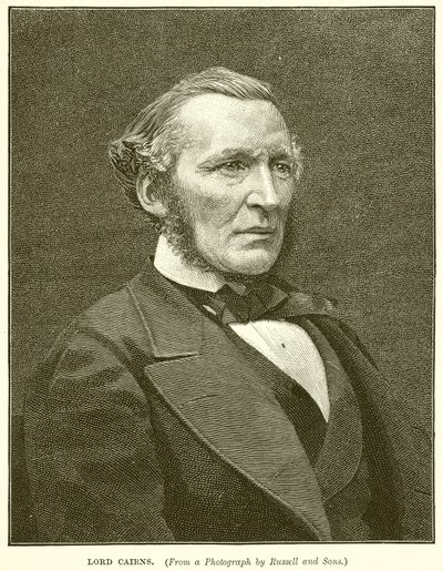 Lord Cairns by English School