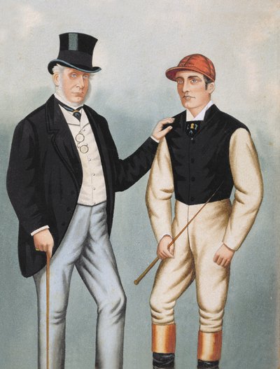 Lord Falmouth and Fred Archer by English School