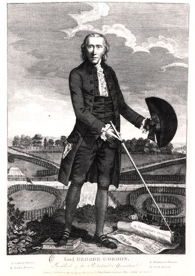 Lord George Gordon (1752-93), 1780 by English School