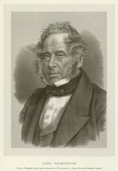 Lord Palmerston by English School