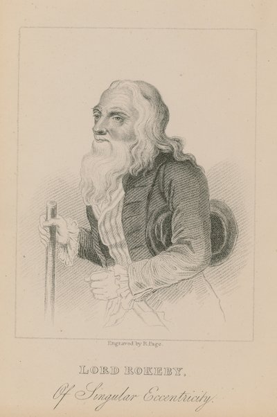 Lord Rokeby of Singular Eccentricity by English School