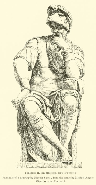 Lorenzo II, De Medici, Duke of Urbino by English School
