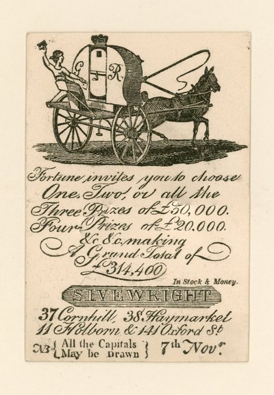 Lottery Advertisement by English School