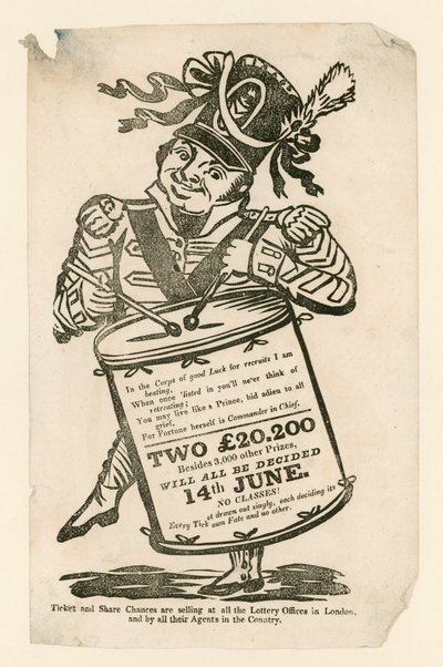 Lottery Advertisement by English School