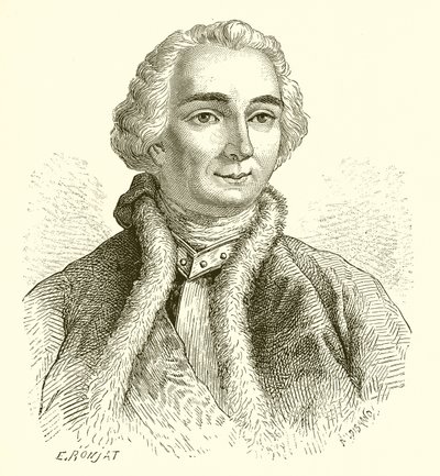 Louis Montcalm by English School