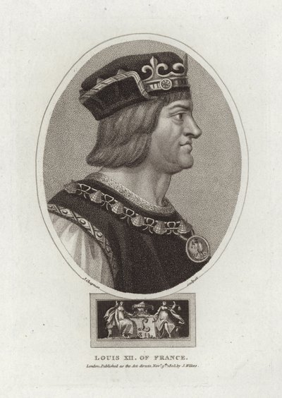 Louis XII of France by English School