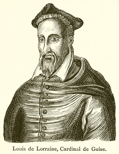 Louis de Lorraine, Cardinal de Guise by English School