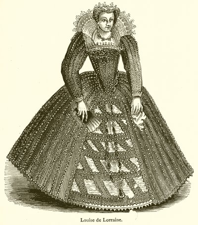 Louise de Lorraine by English School