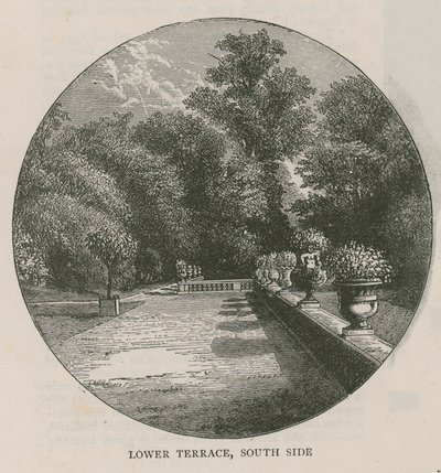 Lower Terrace, South Side, Holland House by English School