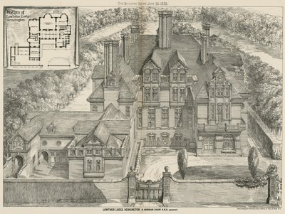 Lowther Lodge, Kensington, London by English School