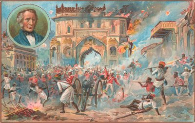 Lucknow, Indian Mutiny, 1857 by English School