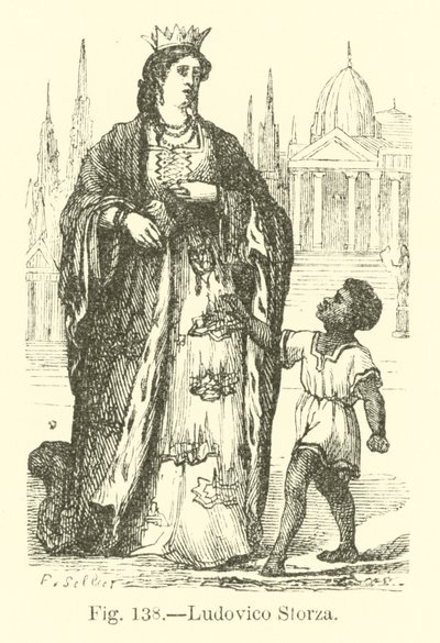 Ludovico Sforza by English School