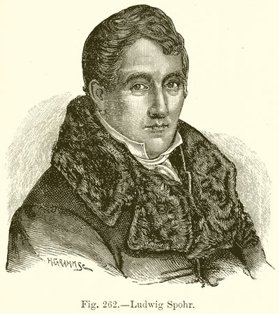 Ludwig Spohr by English School