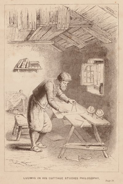 Ludwig in His Cottage Studies Philosophy by English School