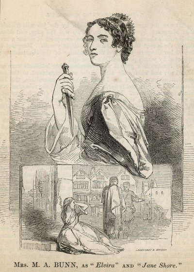 MA Bunn in the character of Jane Shore by English School